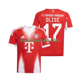 Maillot de Foot Bayern Munich Michael Olise 17 Domicile 2025-26